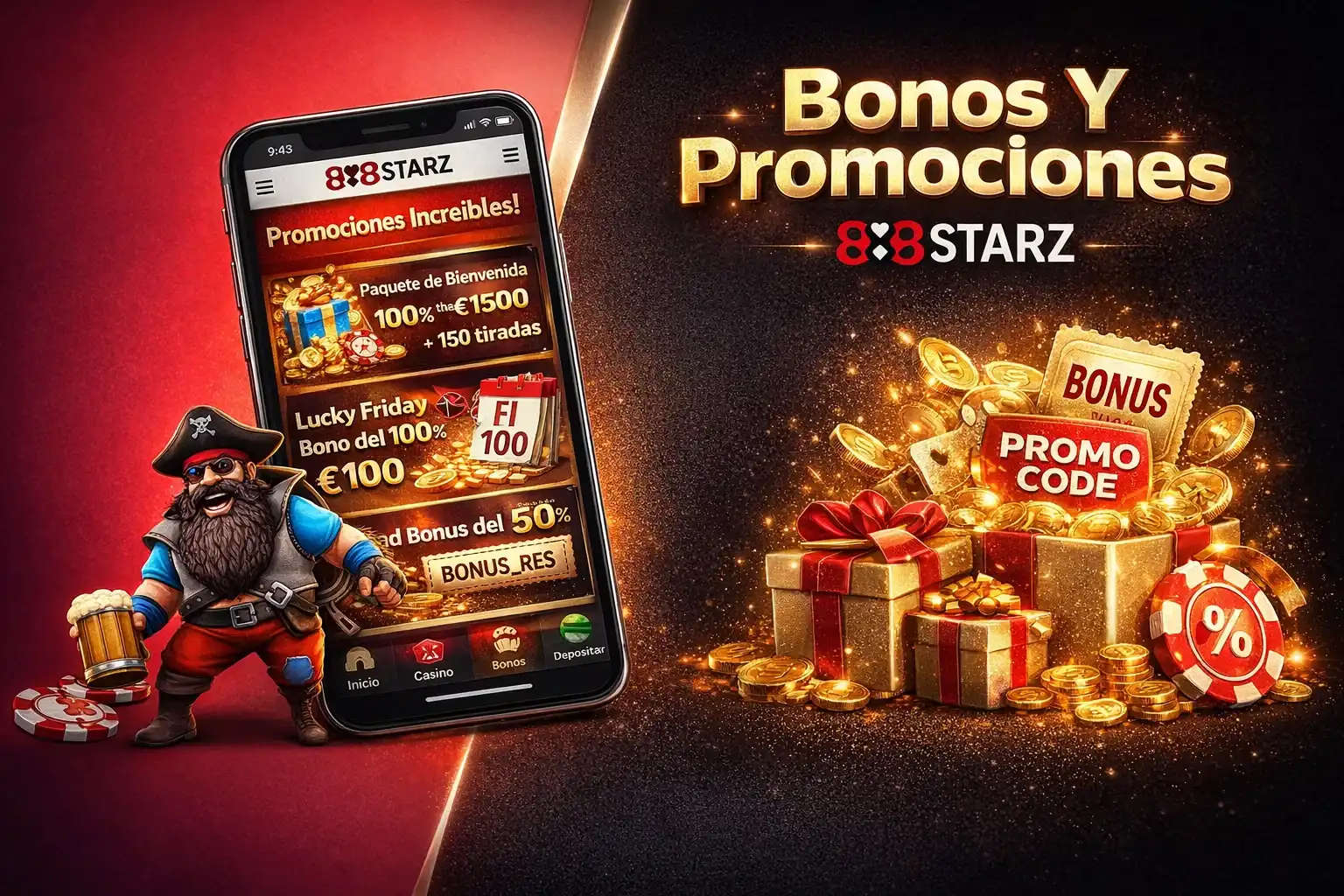 Códigos Promocionales 888Starz
